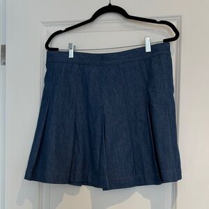 Babaton Denim Blue Skirt